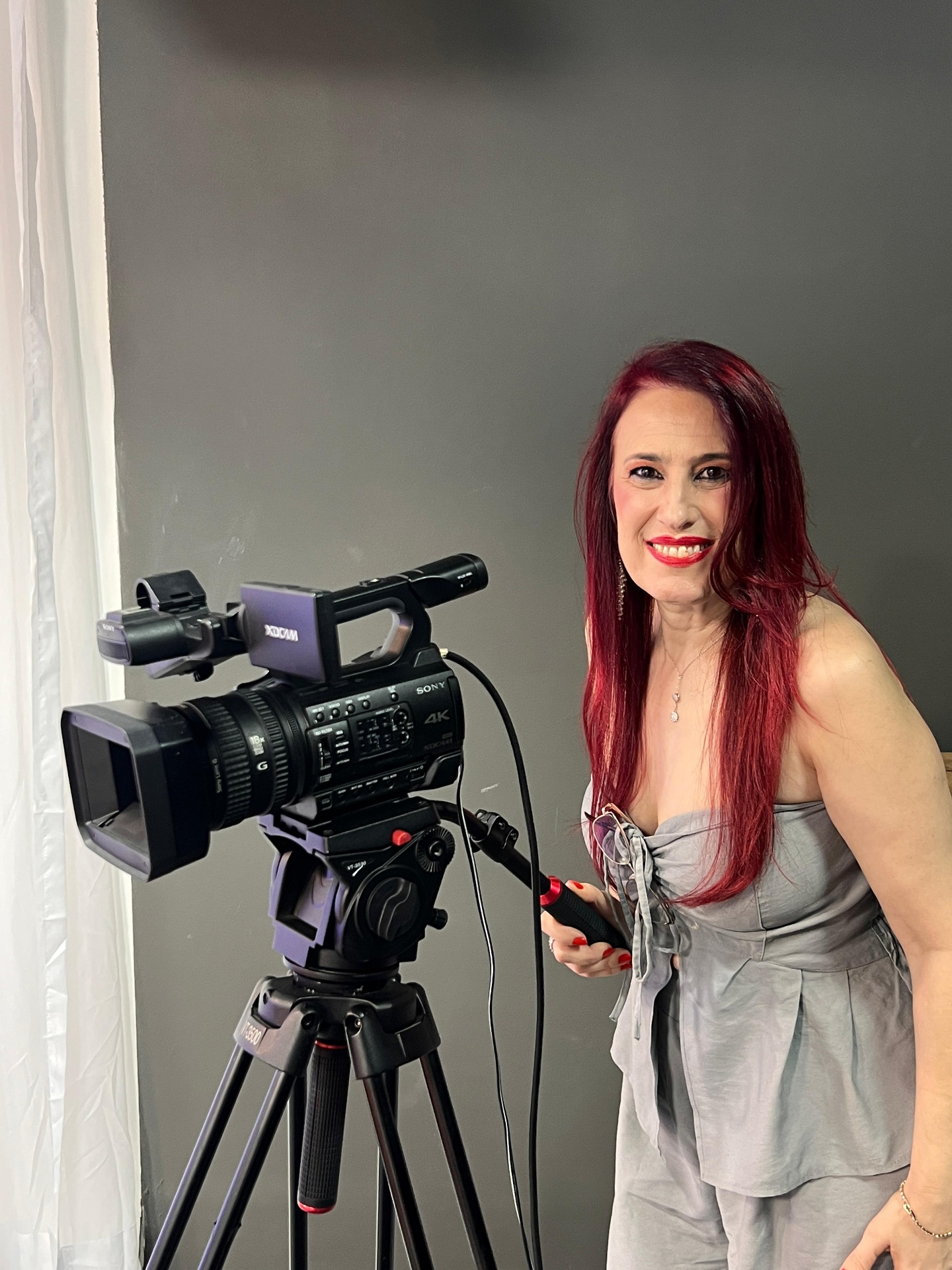 Márcia Bertti, apresentadora do Programa O Poder Musical